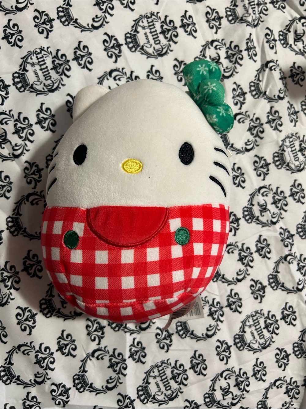 Sanrio Hello Kitty Plush in White, Red and Green